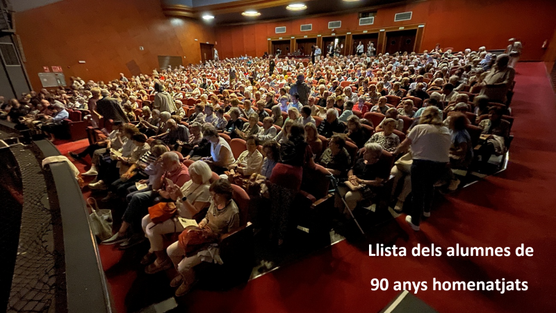 Elvira Palau, Louerdes Barangué, Mercé Ferrer, Àngel Pérez, Matias Mas, Rosi Aymami, Ramón Montraveta, Antoni Desplà, Heribert Miquel, Ma Carme Tello, Carmen Betriu, Teresa Bartrolí, Silvia Bedos i Remei Vilarrubia