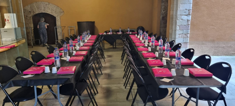 Menjador habilitat per l´Ajuntament